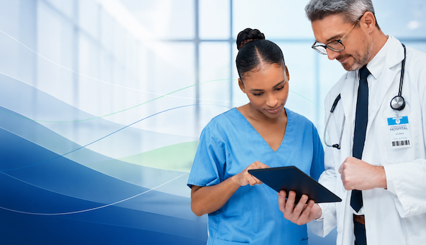 Student Doctor with Tablet