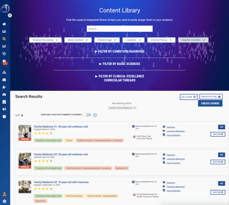 Searchable Content Library