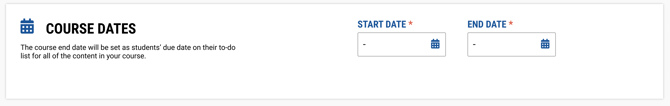 CourseDates