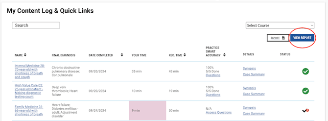 ReportsfromStudentDashboard