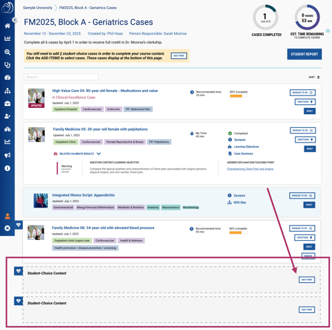 Student View, Student-Choice Cases (1) (1)-1