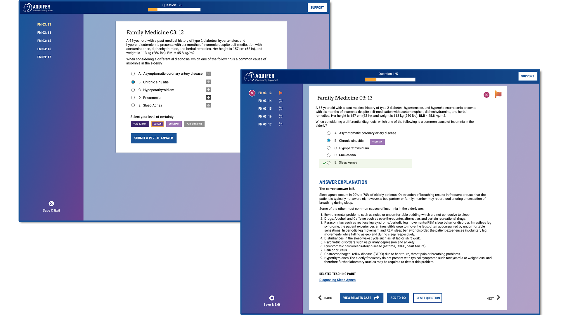 Aquifer Launches Student Question Bank, Quiz Generator PracticeSmart