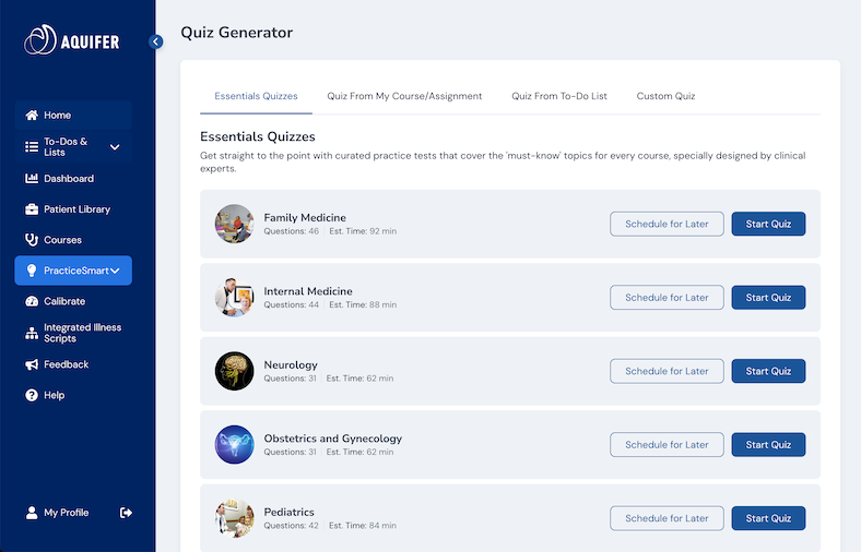 New PracticeSmart Essentials Quizzes Help Students Study with Purpose