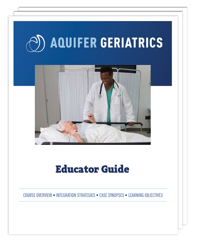 Aquifer-Geriatrics-Educator-Guide
