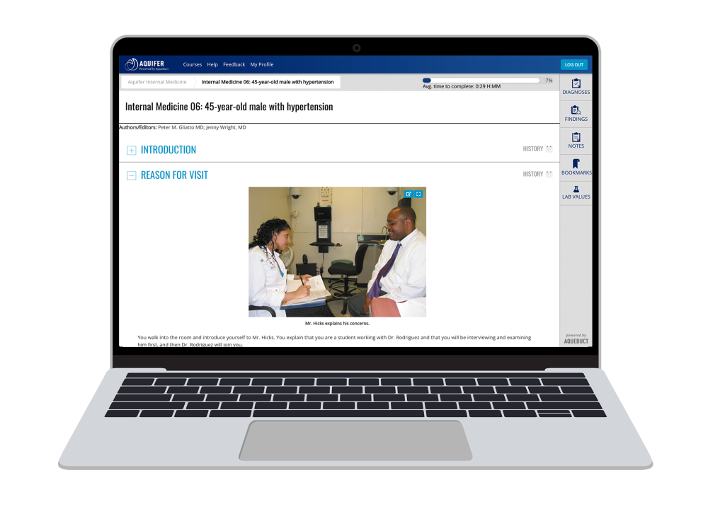 Aquifer online clinical learning platform