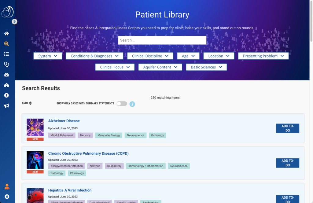 Student Patient Library